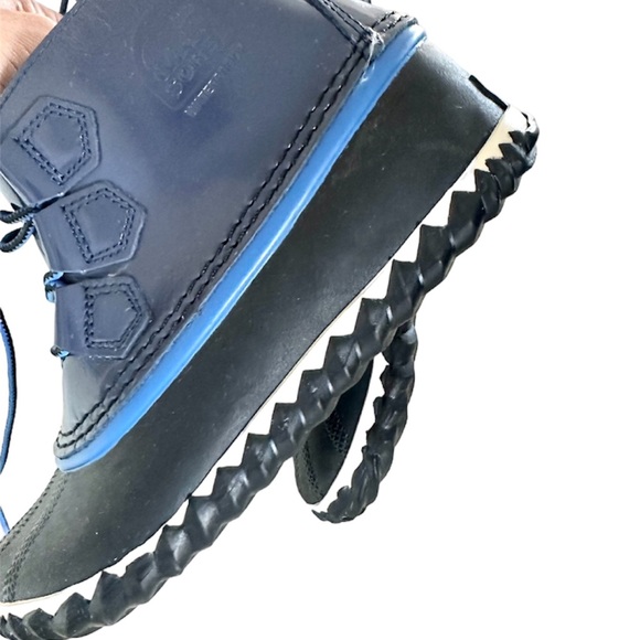 Sorel Women's Rain Boots Size 6 Blue Out N About Nocturnal -EUC - Picture 11 of 13